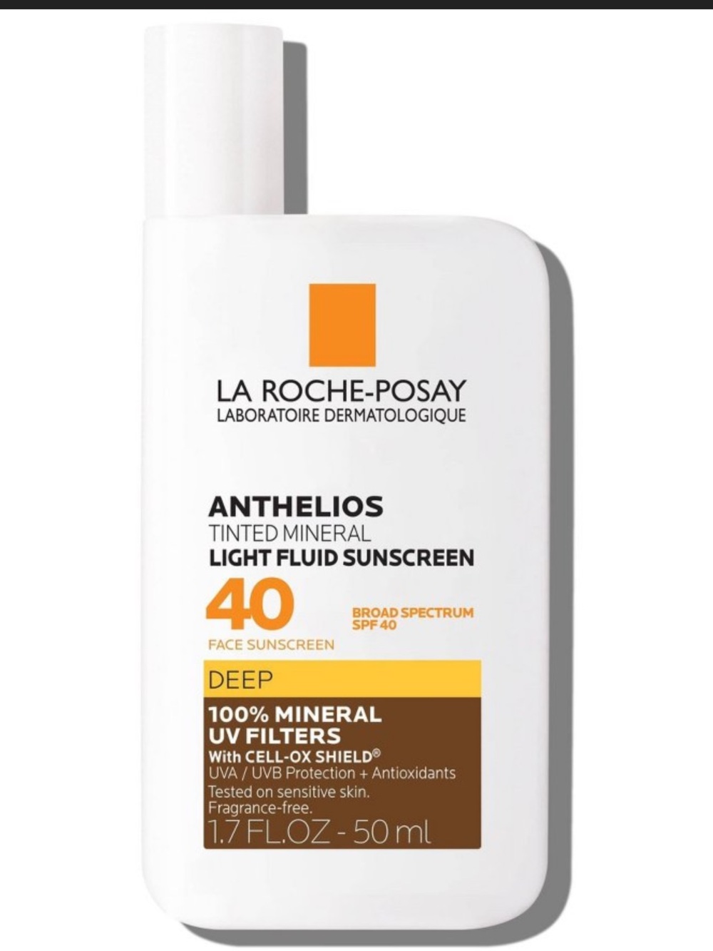 La Roche-Posay Tinted Mineral Sunscreen SPF 40 - Deep